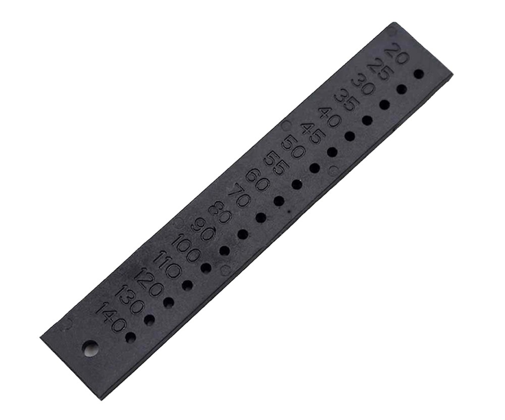 Gutta-Percha Measuring Ruler