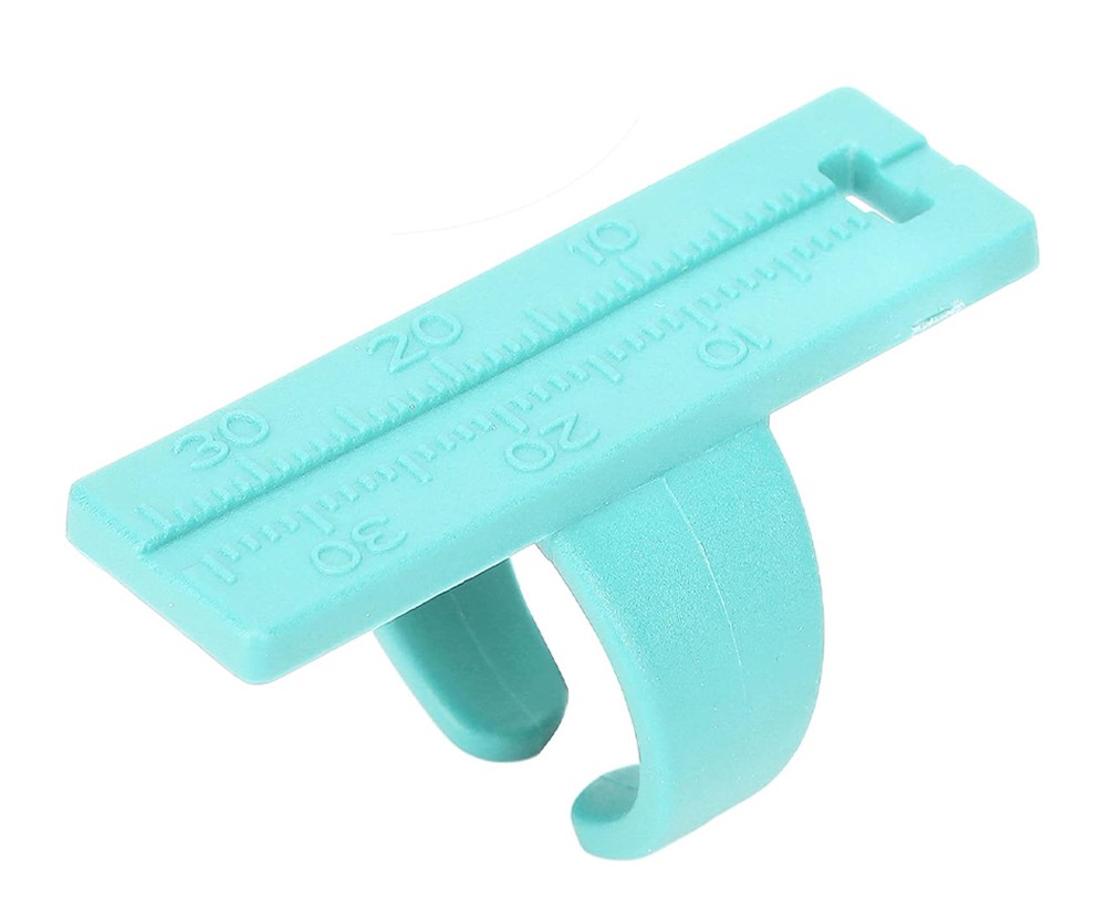 Root canal measurement ruler