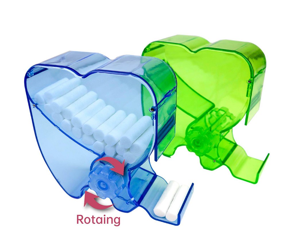 Cotton Rolls Dispenser