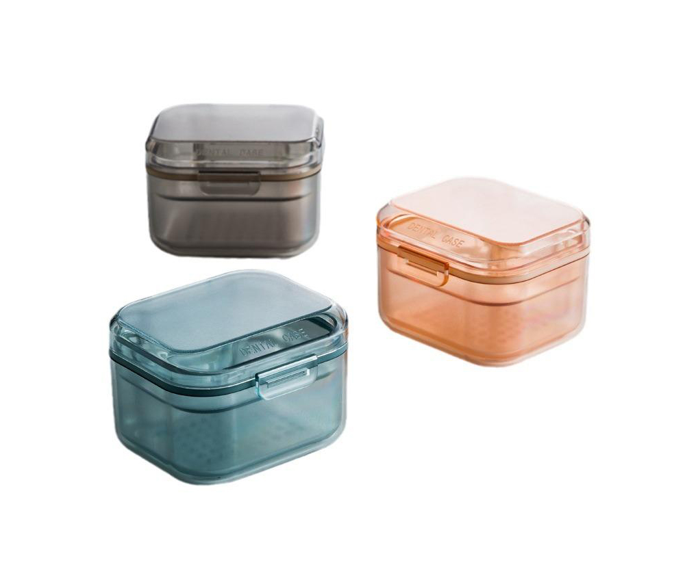 Denture box（79*83*34.5mm）